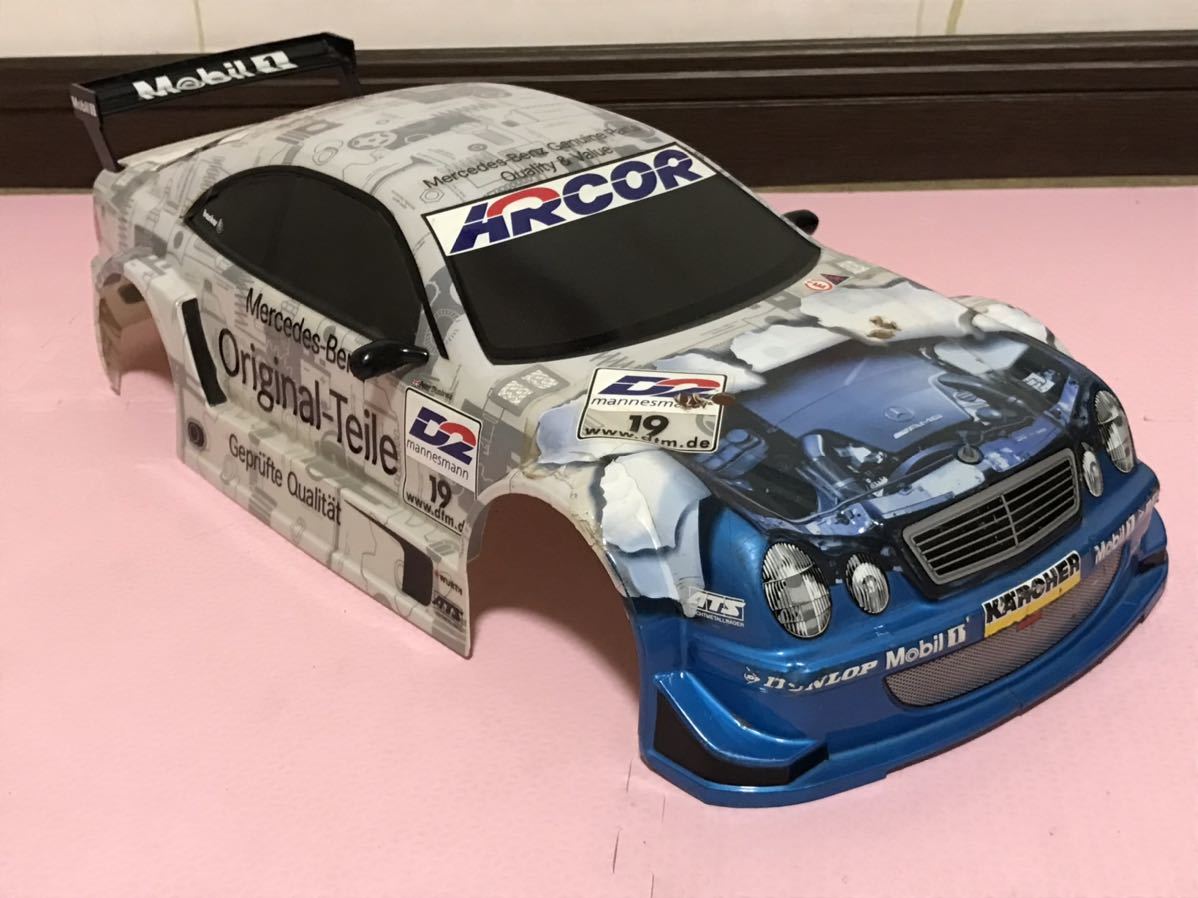 1/10 メルセデスベンツ　AMG DTM レーシングカー　ラジコンボディ　タミヤ TAMIYA MELCEDES BENZ RACING_画像1