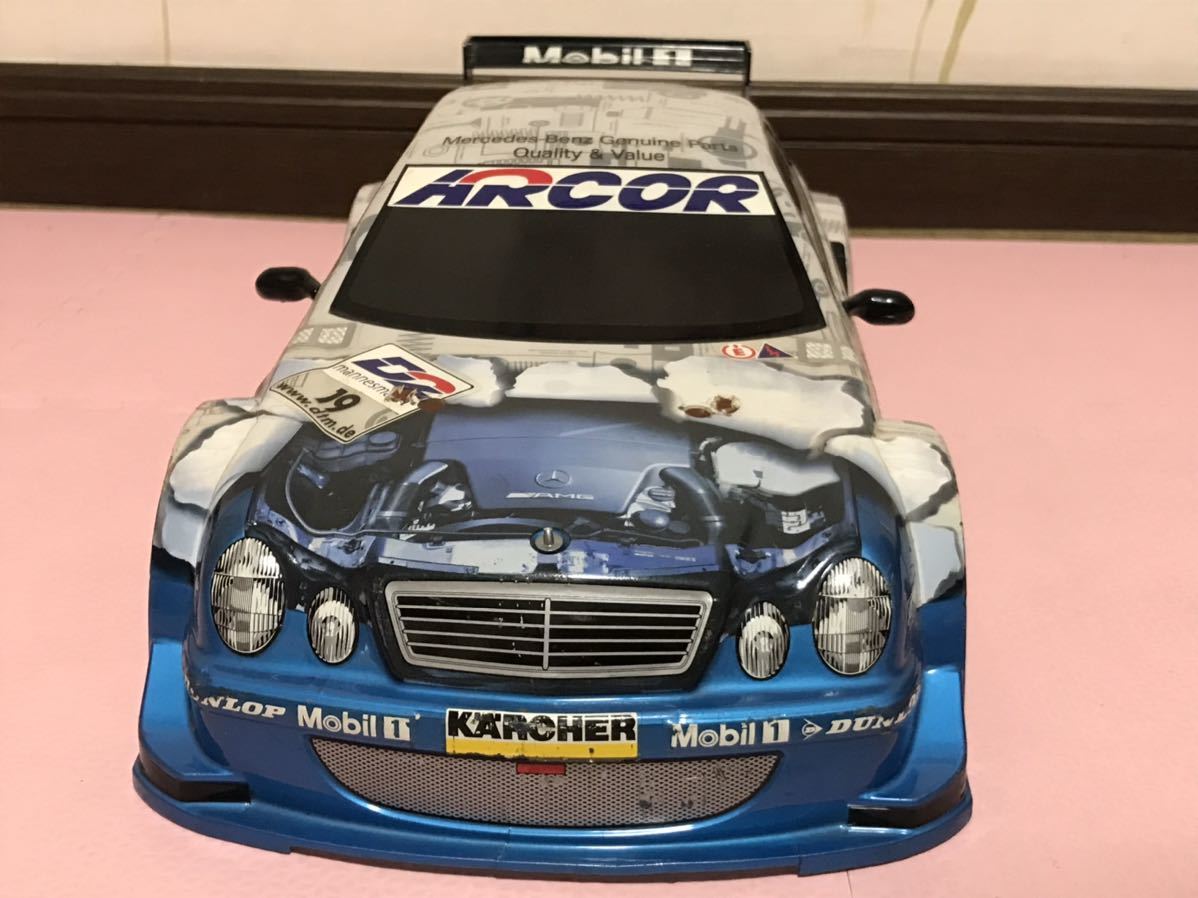 1/10 メルセデスベンツ　AMG DTM レーシングカー　ラジコンボディ　タミヤ TAMIYA MELCEDES BENZ RACING_画像2