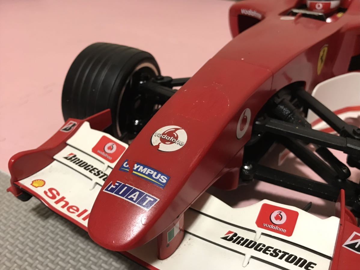 送料無料　1/8 フェラーリ F2004 フォーミュラカー　エンジンカー　ラジコン車体　京商 KYOSHO FERRARI F1 FORMURA CAR_画像2