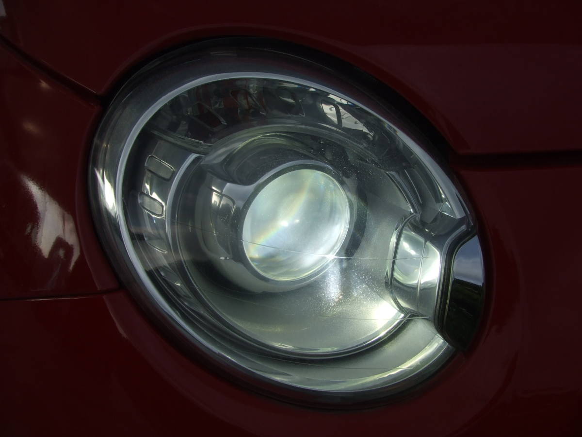 ★ フィアット500 FIAT 31209 キセノン ヘッドライト 左右 純正 HID ヘッドランプ ★ 312 FIAT 500 ツインエア ラウンジの画像7