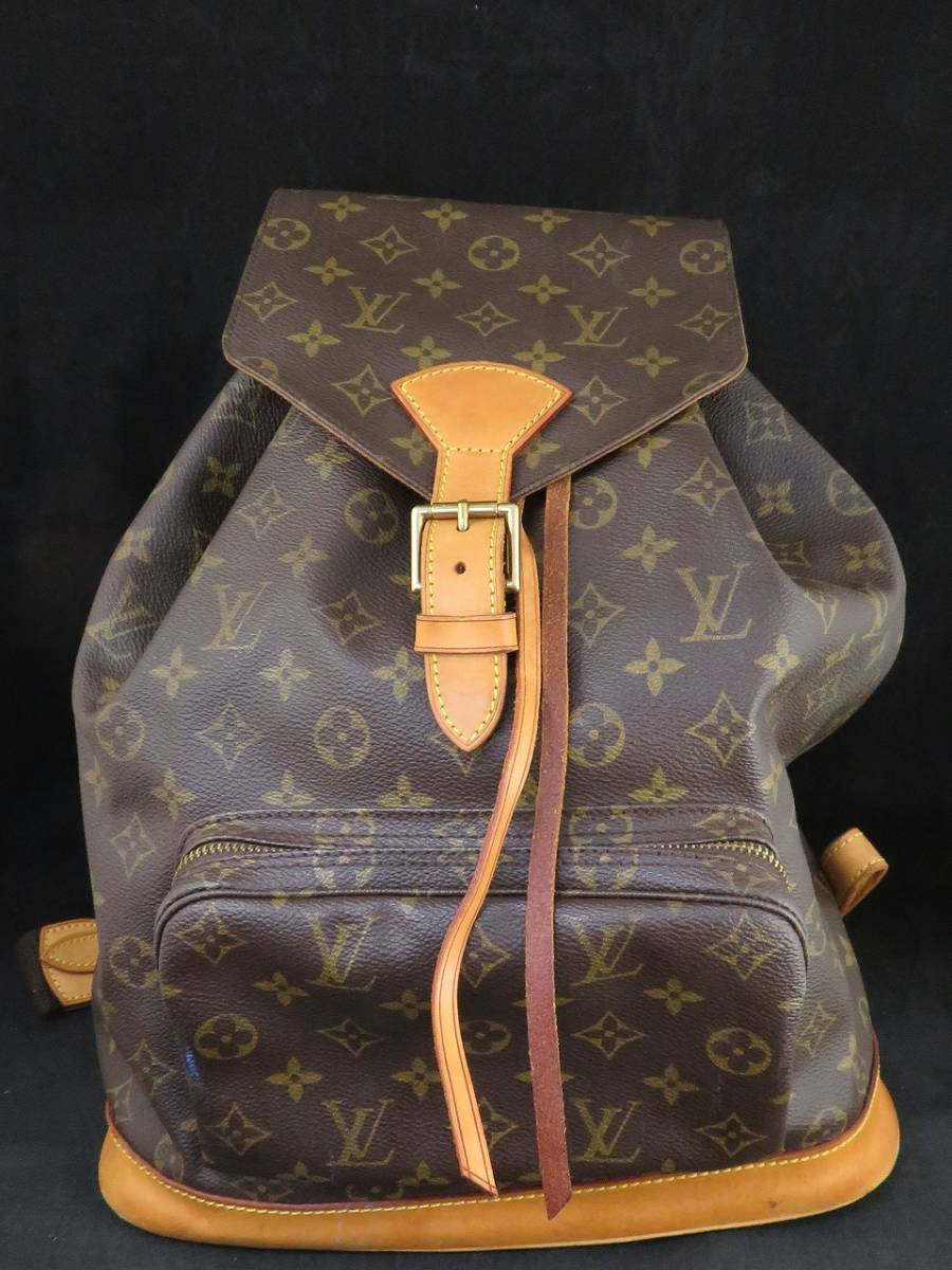 ルイヴィトン LOUIS VUITTON モンスリGM リュックサック バックパック