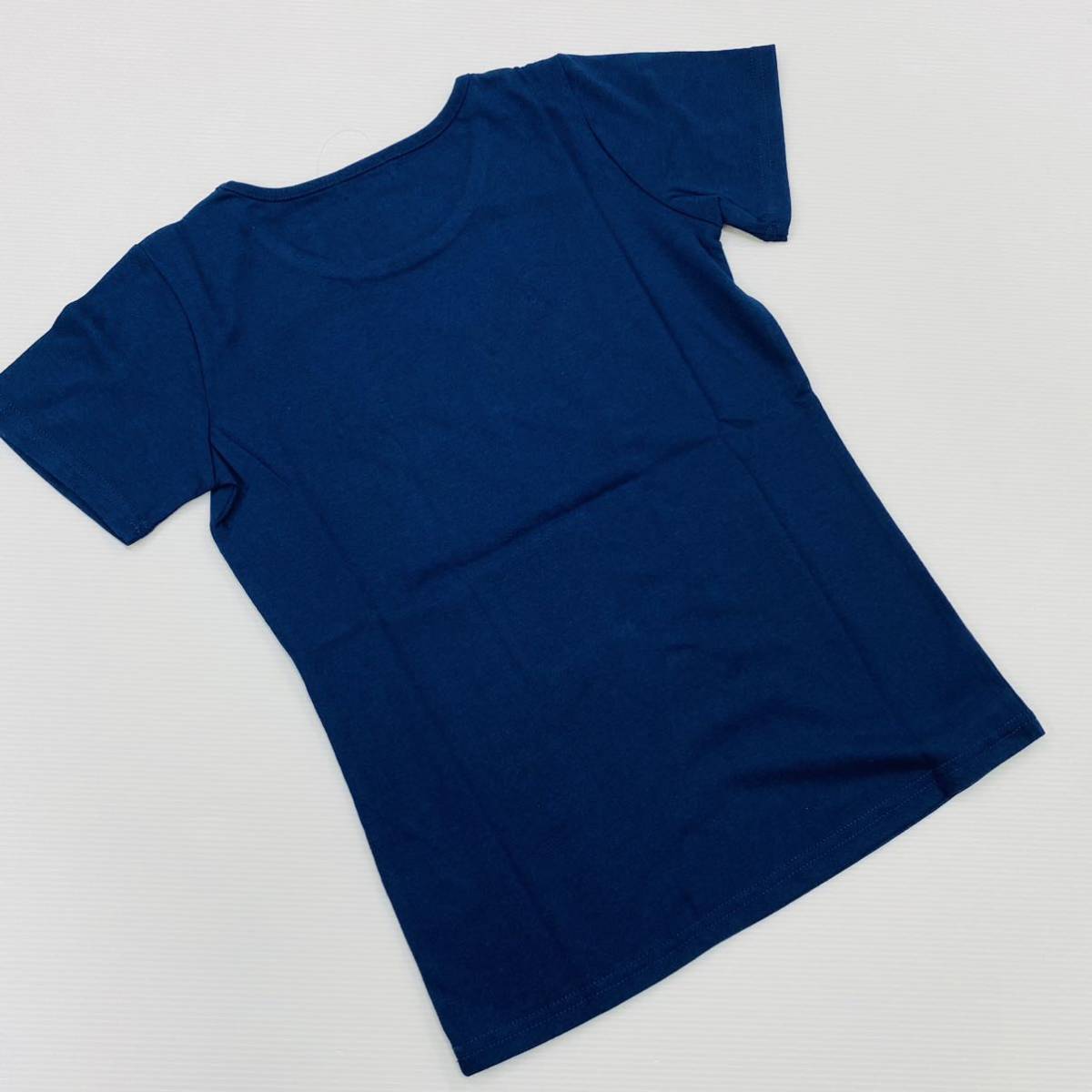新品14144 半袖プリントTシャツ150cm 紺ネイビー スヌーピーキャラクター ピーナッツ ウッドストックの画像4