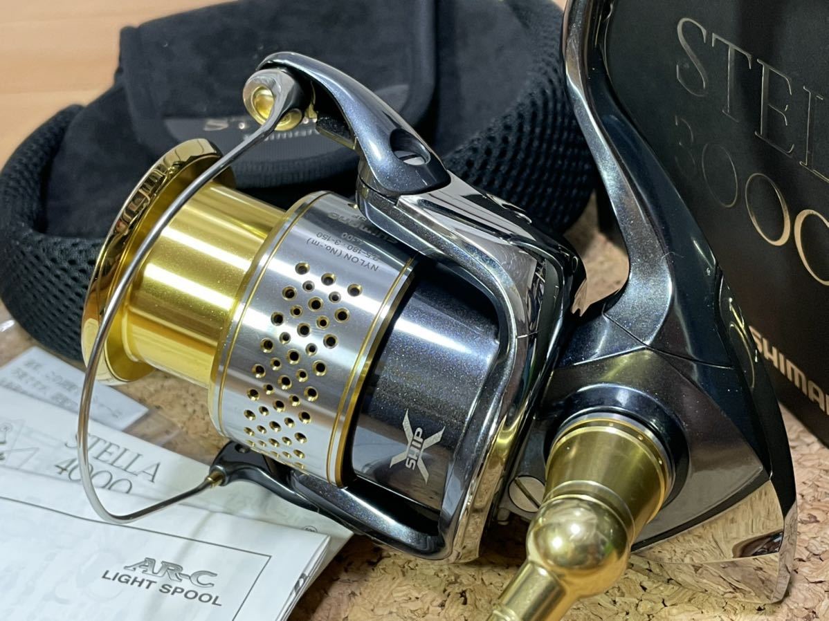 ☆即決!稀少 シマノ 10 ステラ 3000HG 美品! 機関好調 SHIMANO