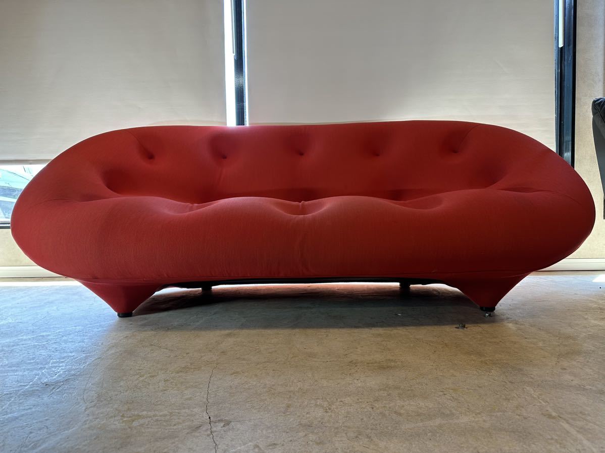 美品 ligne roset リーンロゼ ROSETPLOUM ロゼプルム 2Pソファ 2人掛けソファ 引取可の画像1