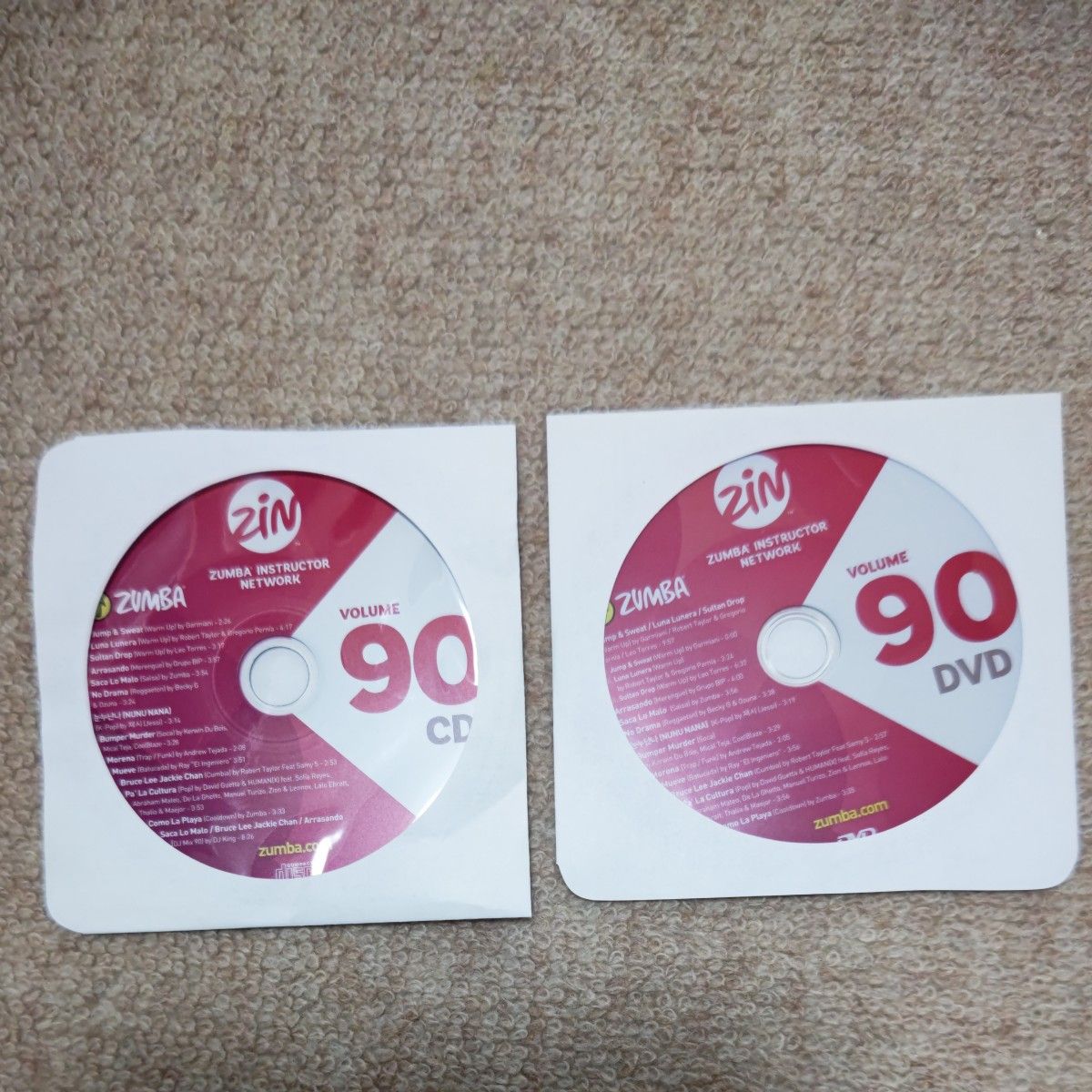 ZUMBA zin 65 DVD CDセット ズンバ - ブルーレイ