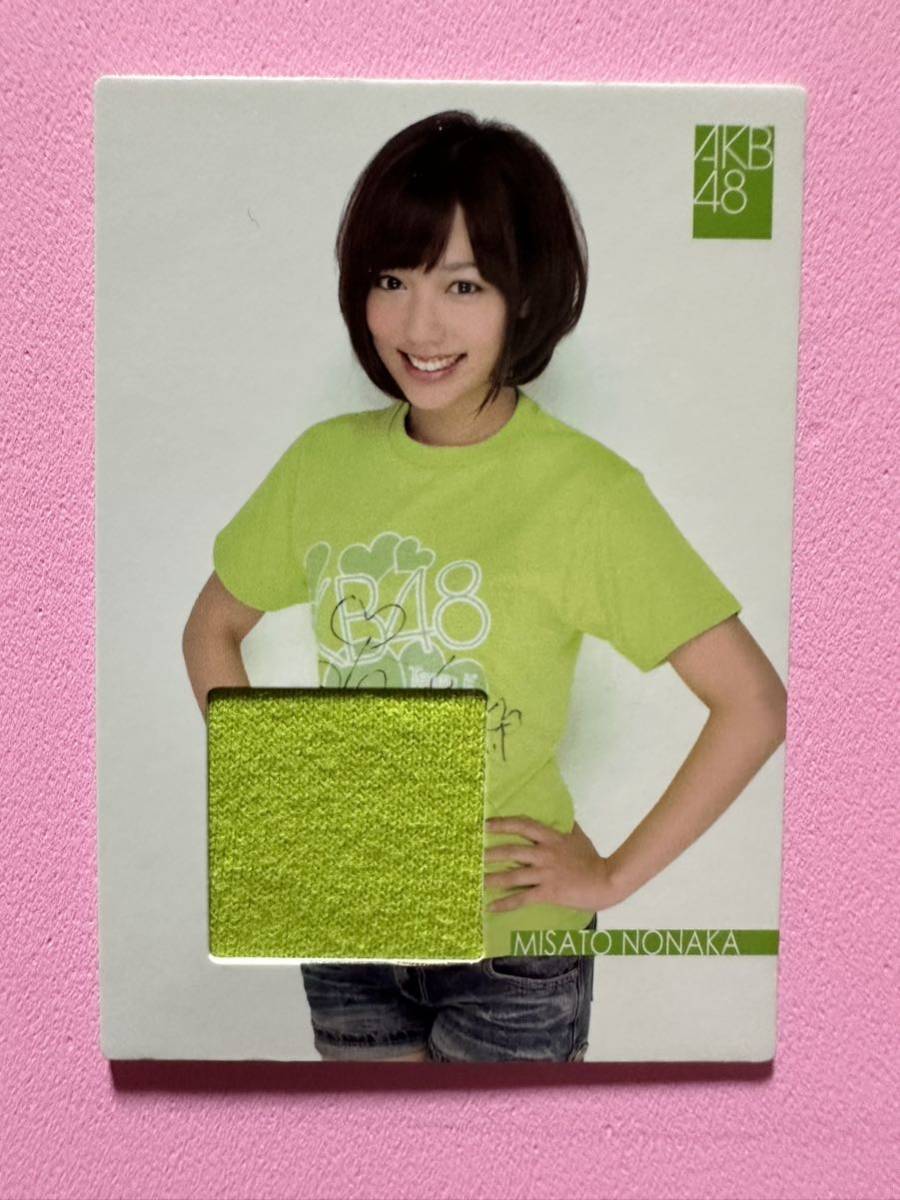 AKB48 トレーディングコレクション　野中美郷　Tシャツコスチュームカード　127/400G AMADA _画像1