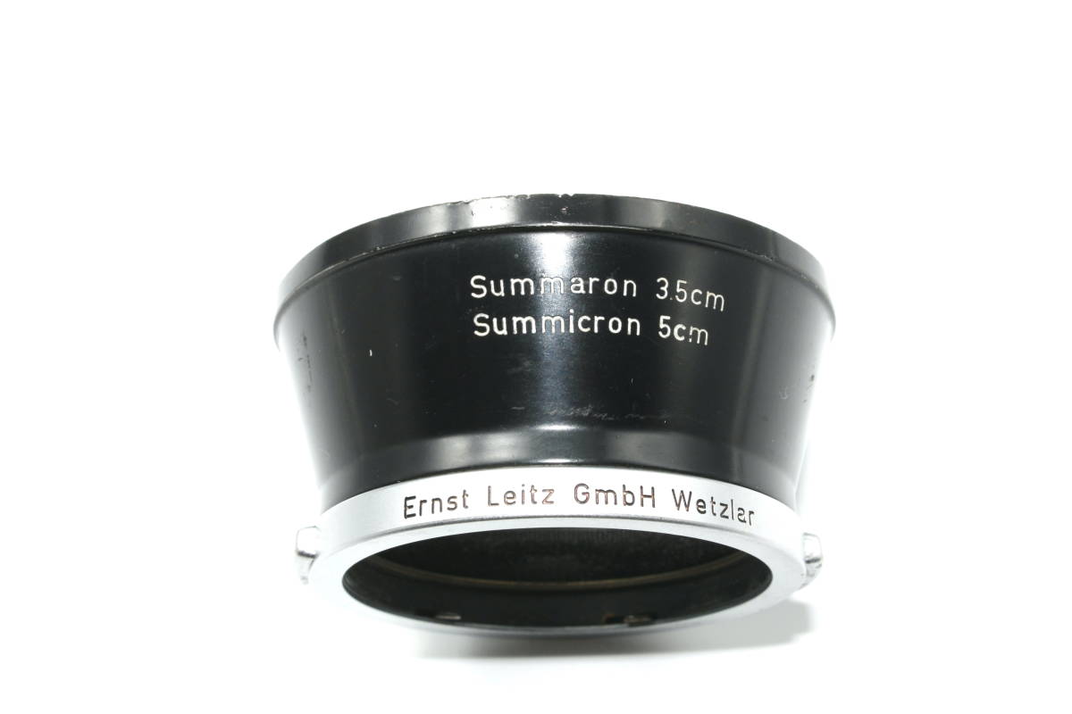 ★希少品★ LEICA ライカ ITDOO Lens Hood Summicron 50mm / Summaron 35mm ズミクロン/ ズマロン レンズフード #559_画像2