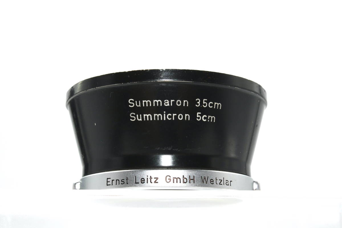 ★希少品★ LEICA ライカ ITDOO Lens Hood Summicron 50mm / Summaron 35mm ズミクロン/ ズマロン レンズフード #559_画像3