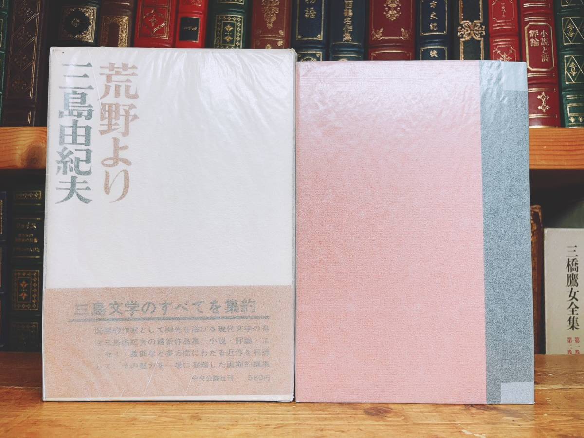 初版!!レア!! 『荒野より』 三島由紀夫 中央公論社 昭42年 検:夏目漱石/川端康成/谷崎潤一郎/太宰治/芥川龍之介/森鴎外/泉鏡花/中原中也_画像1