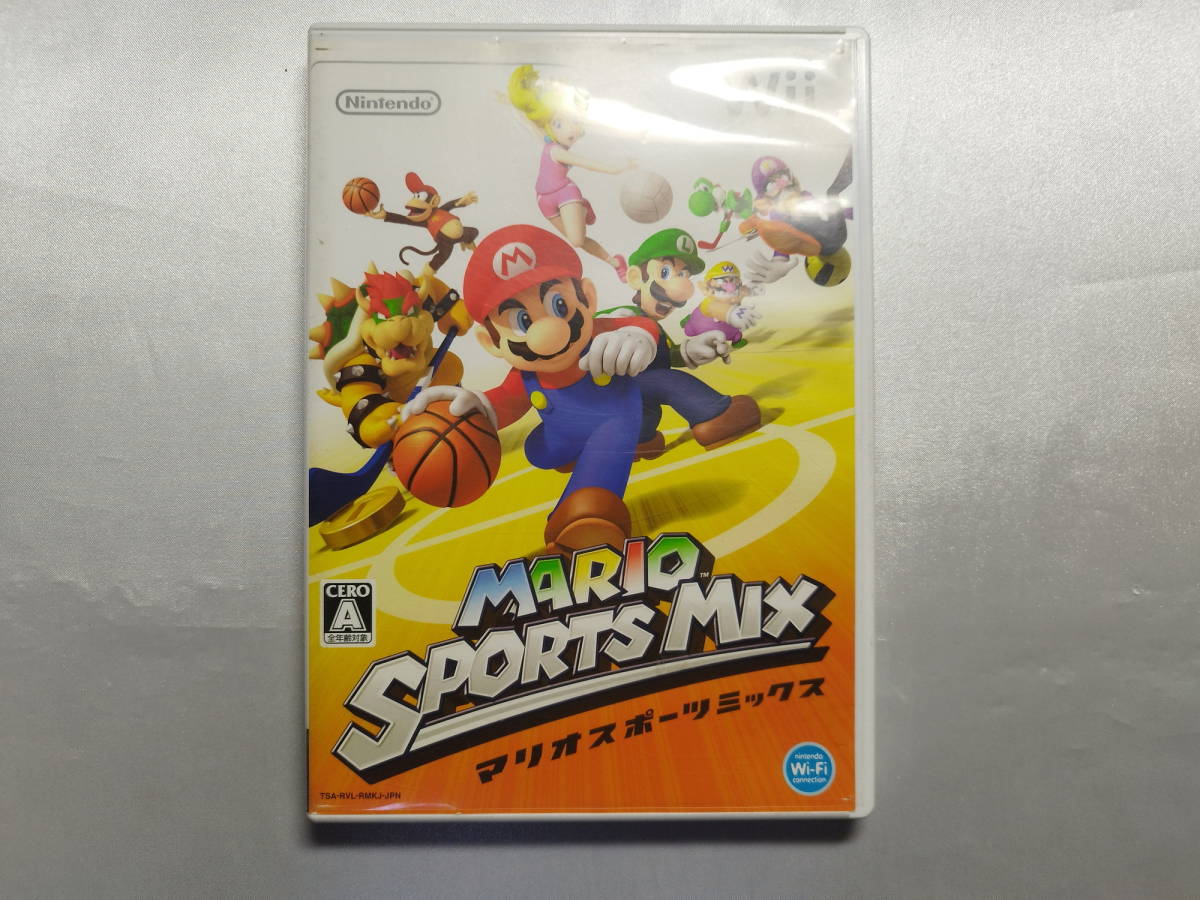 [Используемые товары/царапины] Wii Soft Mario Sports Mix