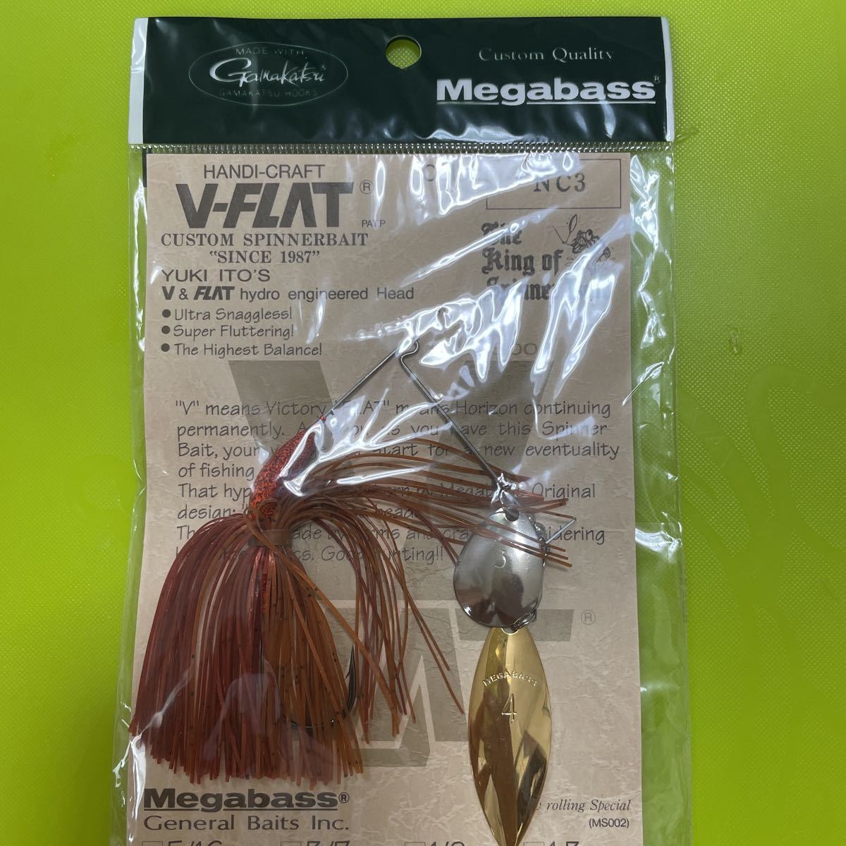 Megabass メガバス　V-FLAT_画像1