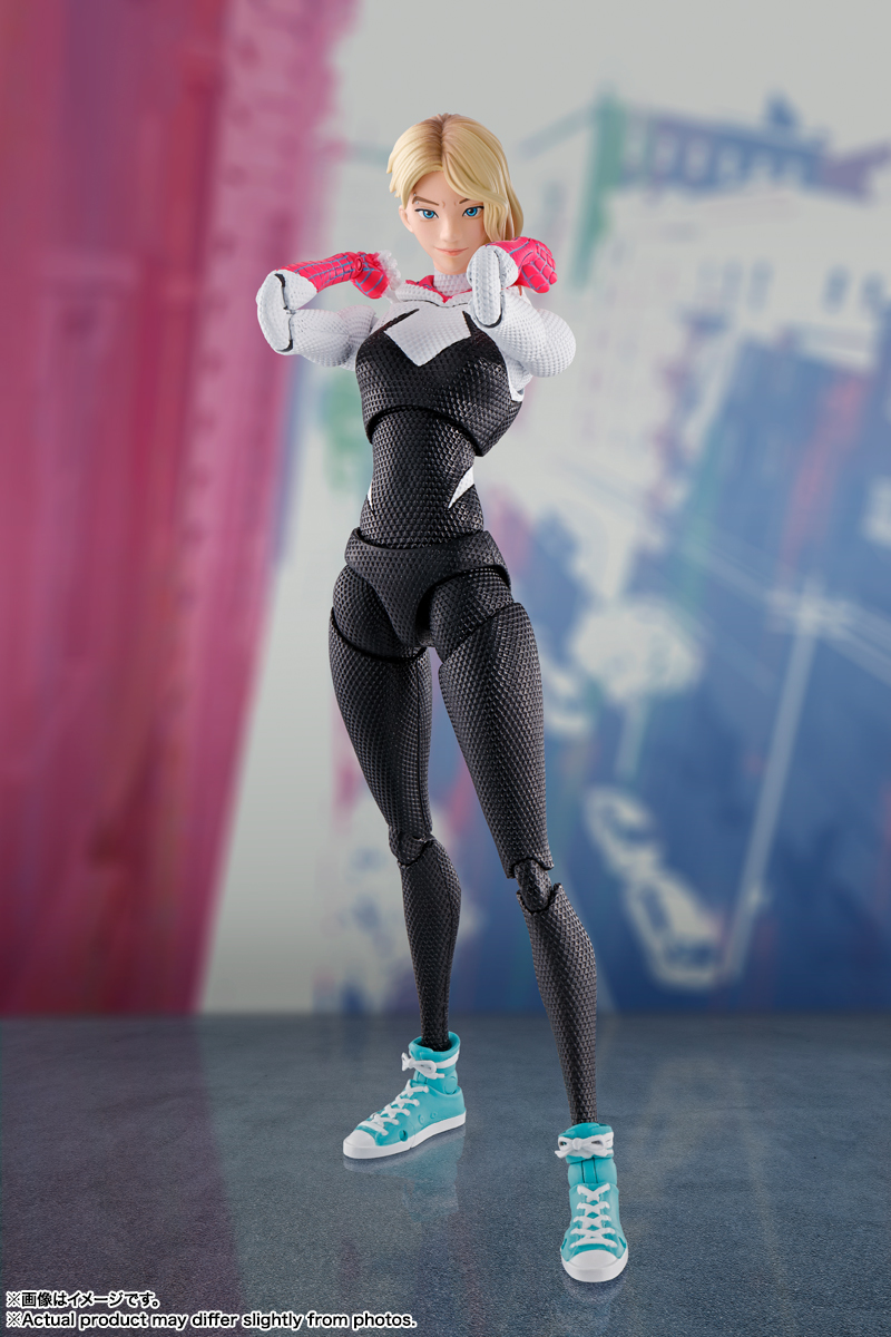 S.H.Figuarts スパイダーグウェン スパイダーマン アクロス ザ スパイダーバース EXCLUSIVE EDITION 魂ネイション15周年記念 フィギュア