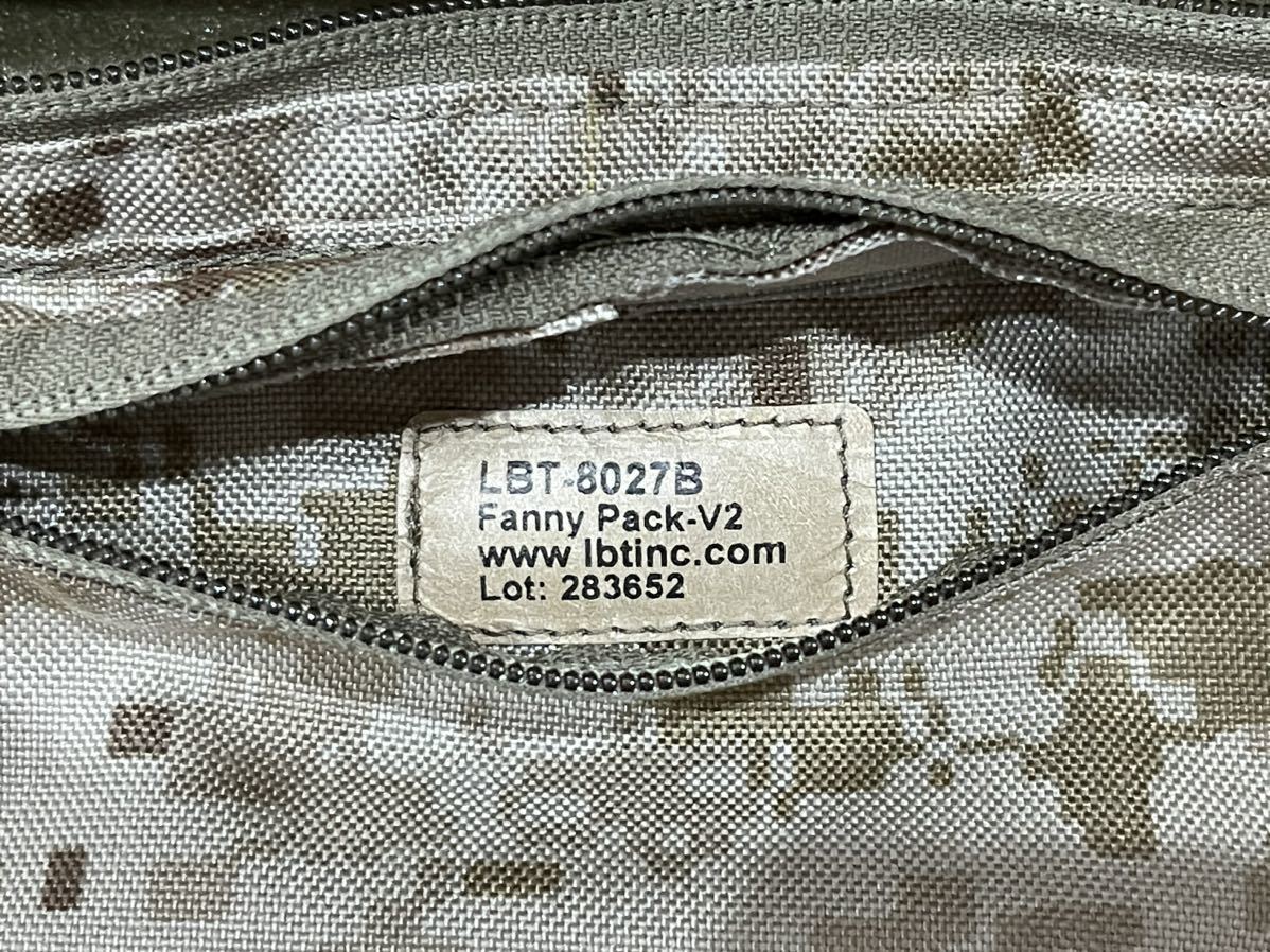 LBT-8027B FANNY PACK DESERT DIGITAL 新品未使用品！（実物 AOR1 DEVGRU SEALS）_画像7