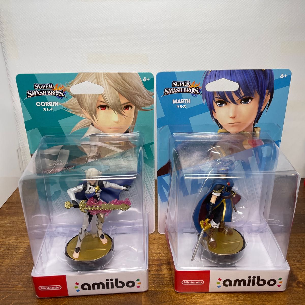 未開封 マルス カムイ アイク ロイ amiibo アミーボ 大乱闘スマッシュブラザーズシリーズ ファイアーエムブレム