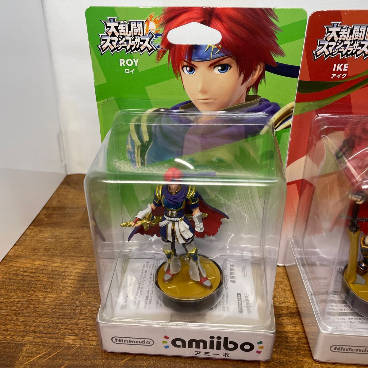 未開封 マルス カムイ アイク ロイ amiibo アミーボ 大乱闘スマッシュブラザーズシリーズ ファイアーエムブレム