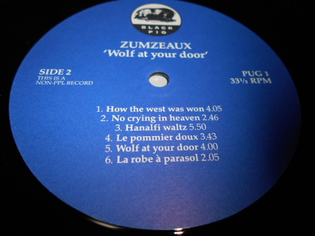 LP　ZUMZEAUX　　WOLF　AT　YOUR　DOOR_画像4