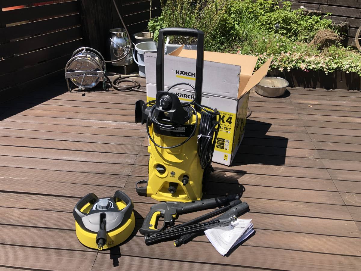 コード ヤフオク! 高圧洗浄機 K4 サイレント - ケルヒャー(KARCHER