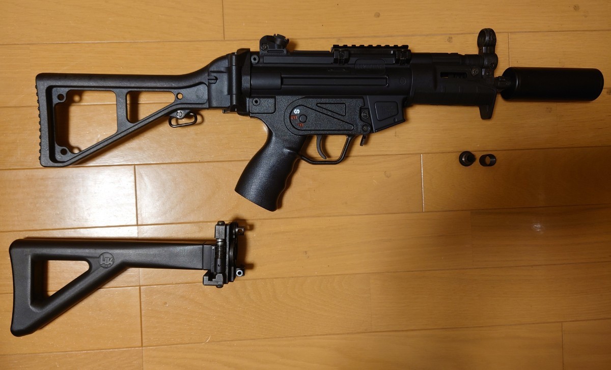 東京マルイ製 H&K MP5K クルツ 電動ガン クロスボーンエアソフト