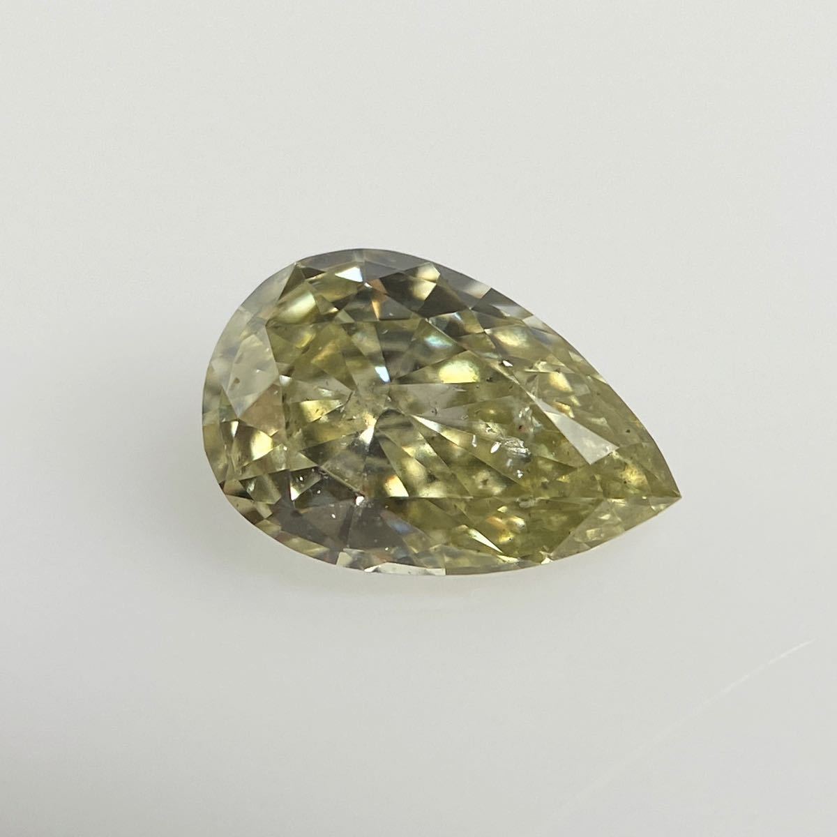 最安値】 ０．２３４ct ＦＡＮＣ ＢＲＯＷＮＩＳＨ ＧＲＥＥＮＩＳＨ