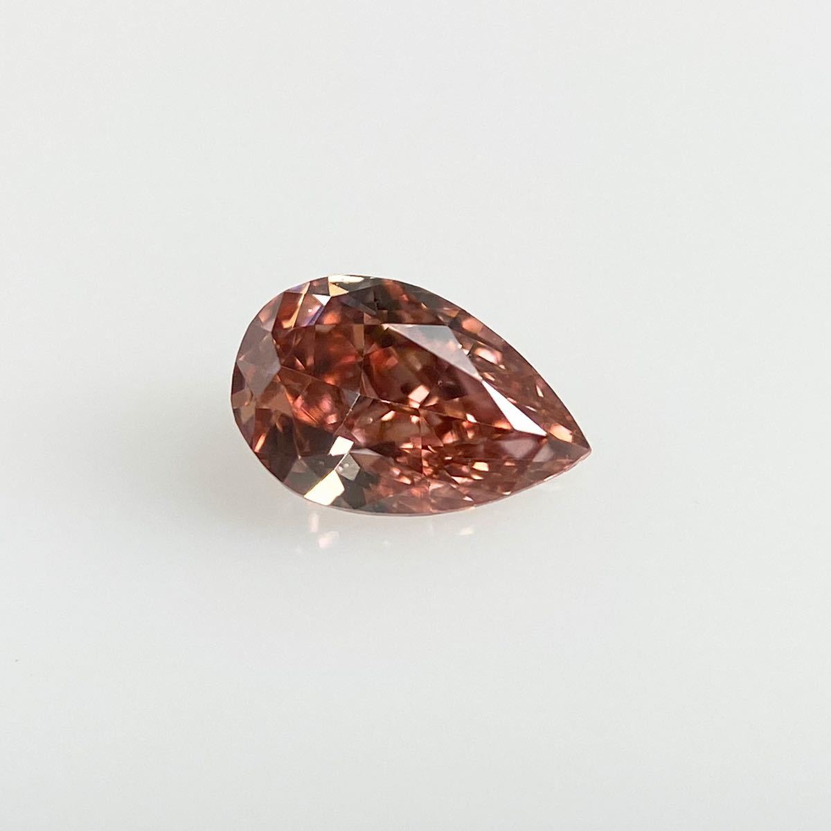 最大の割引 0.129ct FANCY DEEP PINK VS2 ペア