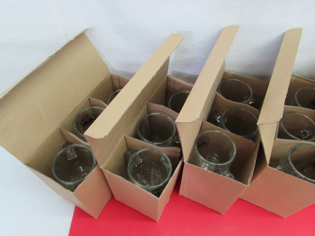 未使用 アサヒスーパードライ ビールジョッキ ビアグラス ビールグラス 生ジョッキ 3個×6箱 18個 おまとめの画像10