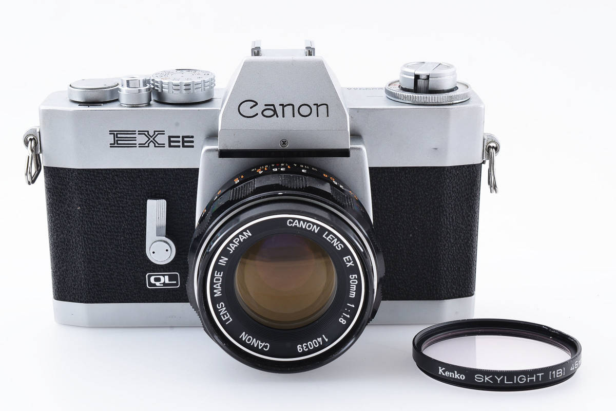 ラッピング不可】 w/ Camera Film 35mm SLR QL EE EX Canon キャノン