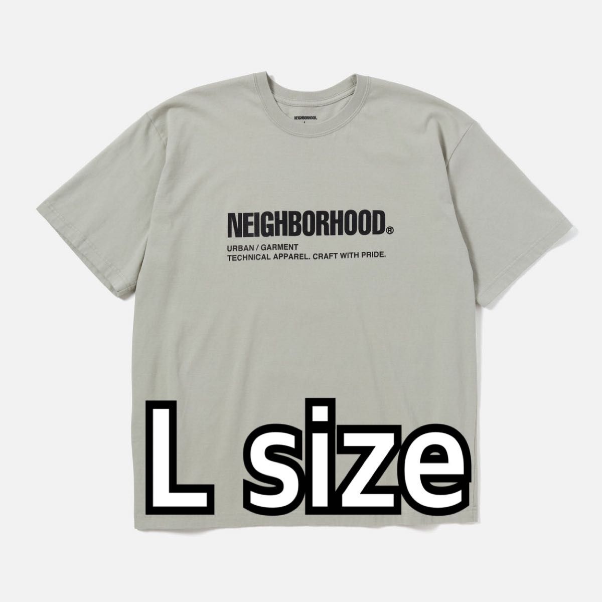 NEIGHBORHOOD ネイバーフッド　SS-2 Tシャツ　サージグリーン　Lサイズ