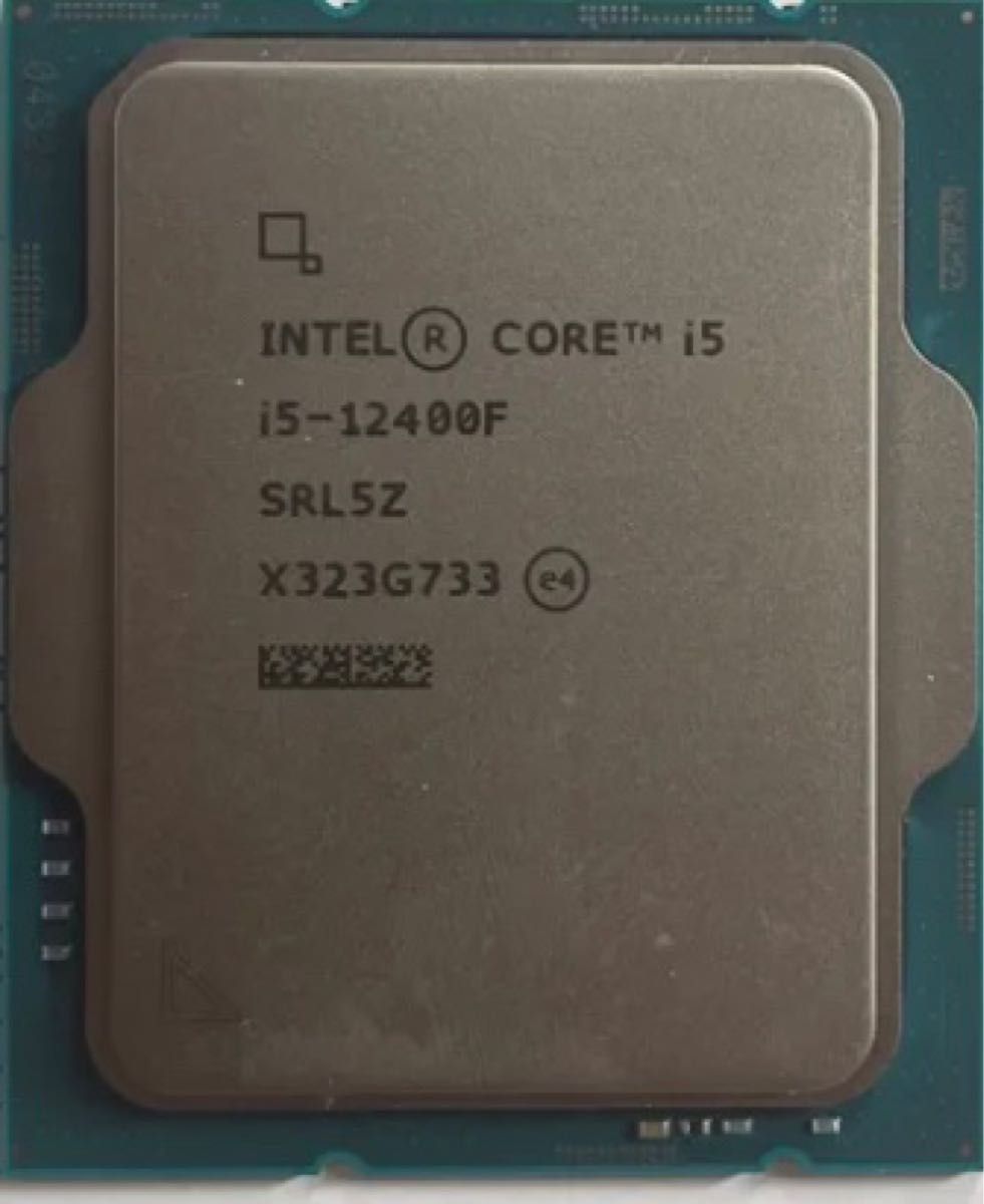 intel core i5 12400f 未使用 最終値下げ