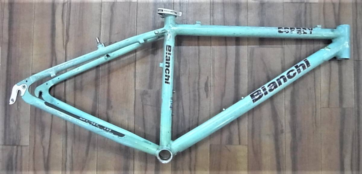 #S1025#Bianchi OSPREY 26インチMTBフレーム_画像1