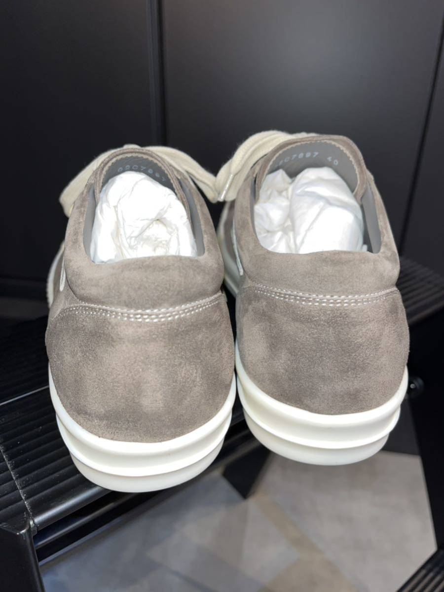 rick owens vintage sneaks size40 3411 dust ru02c7897 リックオウエンス ヴィンテージ スニーカー ダークシャドウ ダスト_画像2