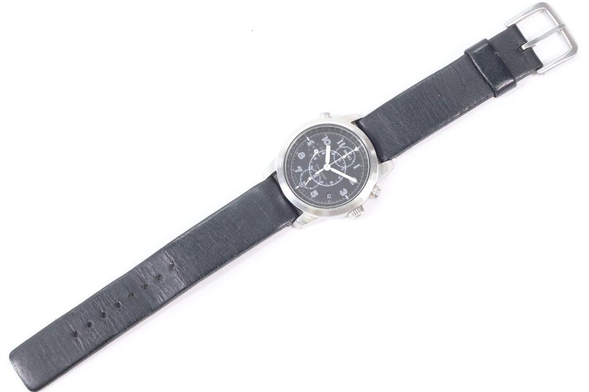 SEIKO セイコー 7T27-7A40 クロノグラフ クォーツ デイト メンズ
