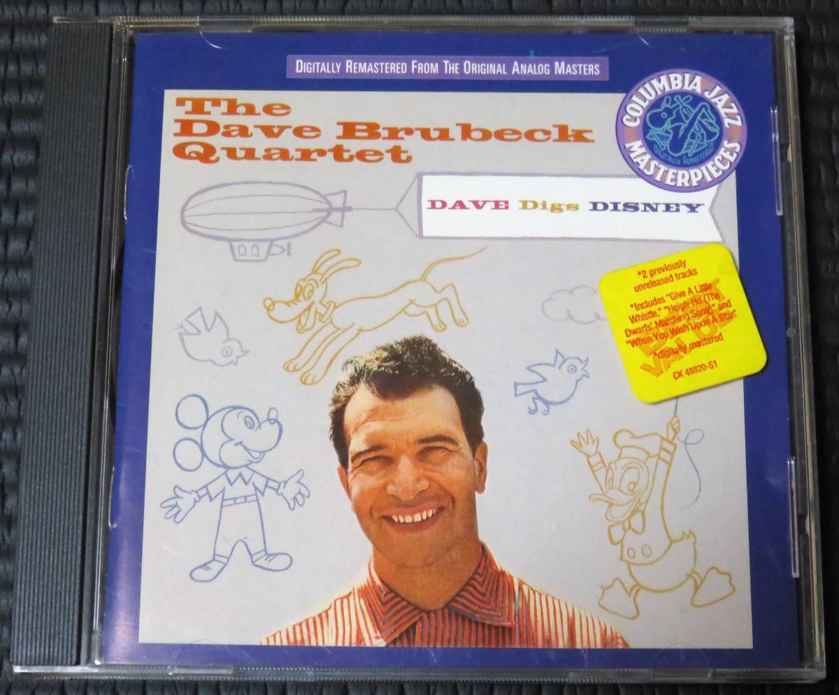 ◆Dave Brubeck Quartet◆ デイヴ・ブルーベック・カルテット Dave Digs Disney CD 輸入盤 ディズニー ■2枚以上購入で送料無料_画像1