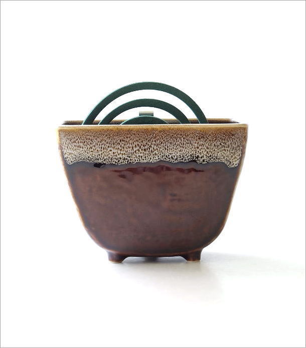  mosquito repellent incense stick holder stylish ceramics mosquito repellent incense stick inserting Ame . mosquito .. mosquito .. mosquito .. vessel lovely mosquito . vessel ceramics. mosquito .. Brown 