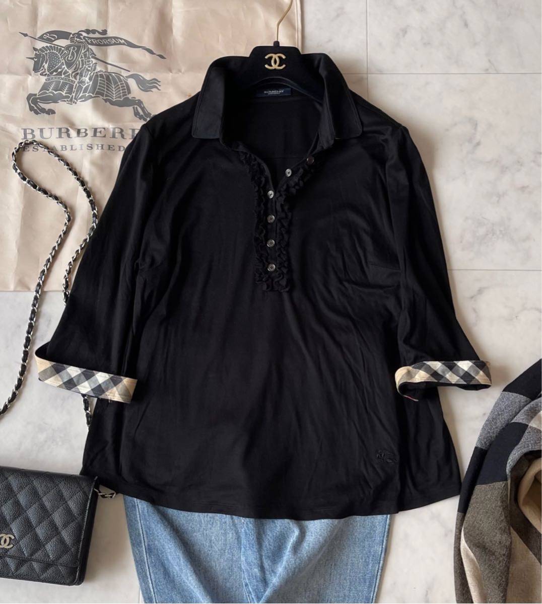 大きいサイズ 美品 BURBERRY LONDON バーバリーロンドン チュニック
