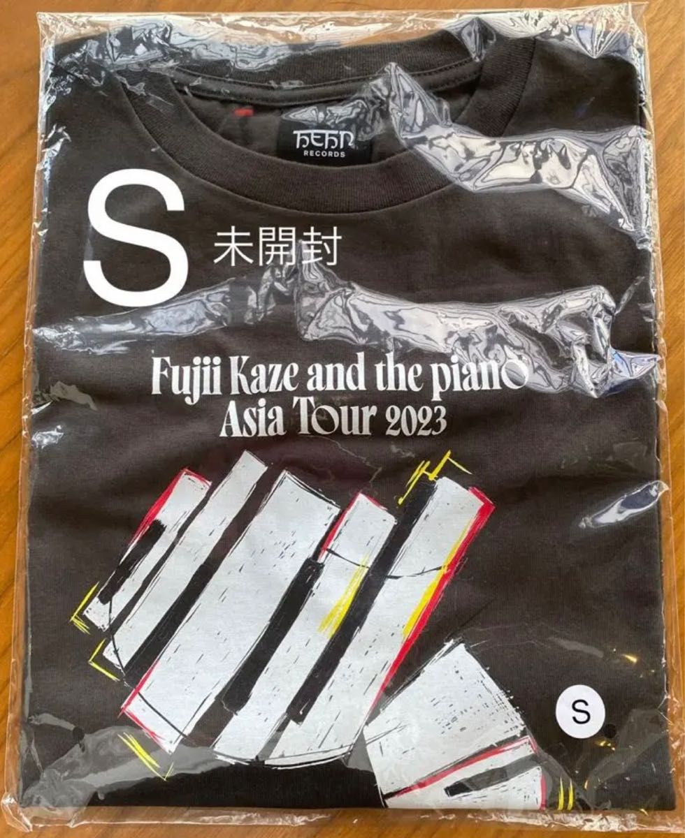 新品】藤井風 アジアツアー Black Piano Tシャツ1枚 Sサイズ｜Yahoo