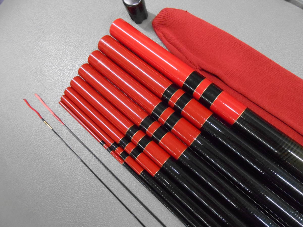 がまかつ名竿 鮎竿 がま鮎クラシック 泳がせ専用100 中古のお品です。盛期の鮎泳がせ釣りに最適。 がまかつ名竿 鮎竿 がま鮎クラシック 泳がせ専用100 中古のお品