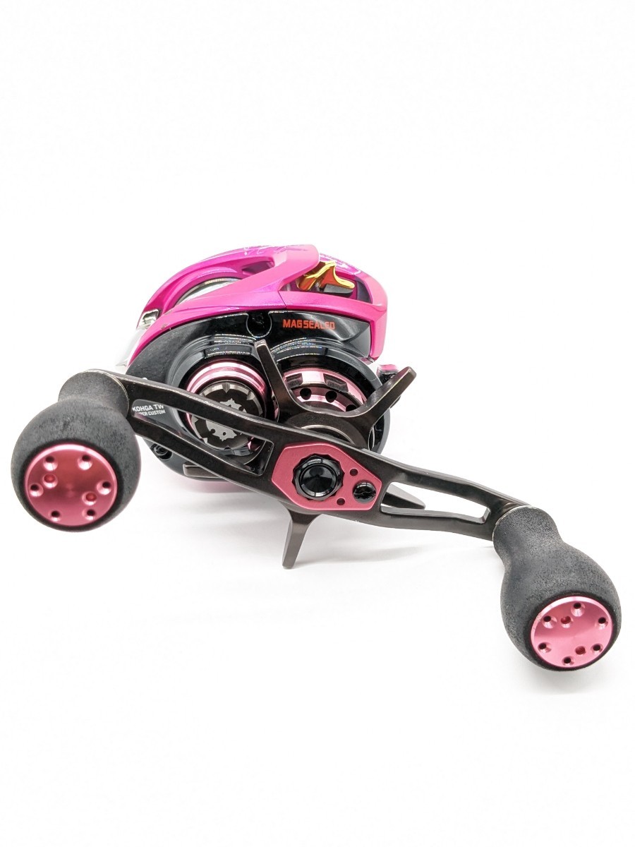 Daiwa 紅牙TW ハイパーカスタム 4 9 ダイワ リール ピンク 右 Daiwa 紅牙TW ハイパーカスタム 4 9 ダイワ リール ピンク 右