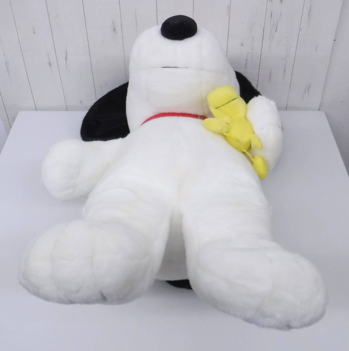 当時物 ＊ぬいぐるみ ＊PEANUTS KIDS＊スヌーピー ウッドストック付き＊特大 BIG 全高84cm 座高64cm＊キャラクター レア コレクション　_画像6