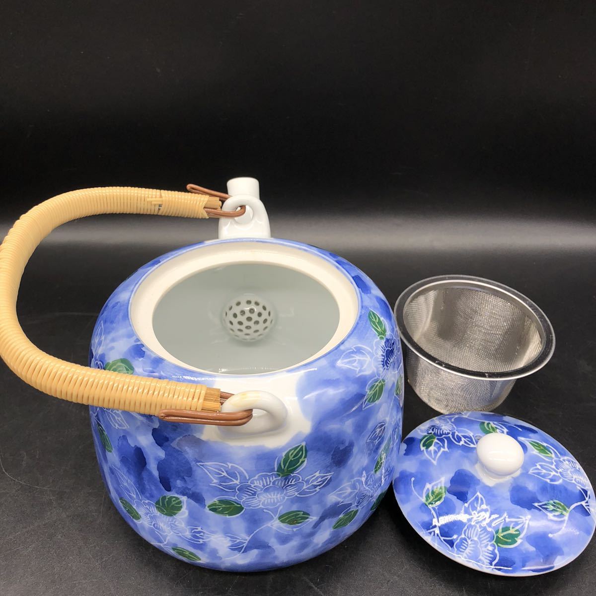 急須 土瓶 茶器 煎茶道具 茶道具 料亭 旅館 和食器 飲食店 器 食器 W25-4の画像5