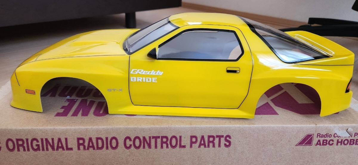 ABCホビー?サバンナRX-7 塗装済 未使用】 ABCホビー サバンナ RX-7 ポリカ―ボネイト