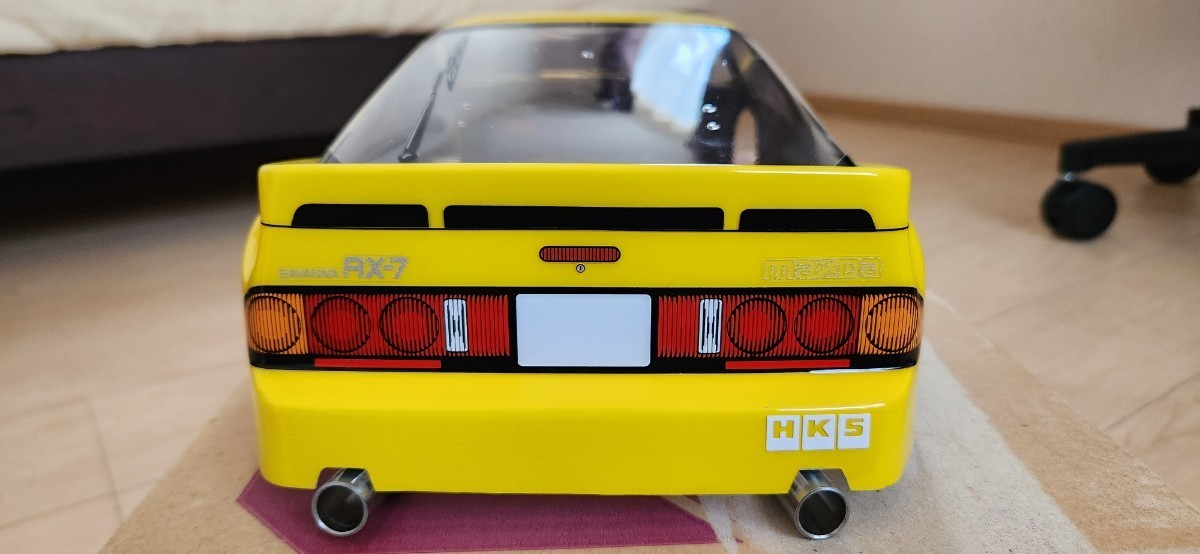 ABCホビー?サバンナRX-7 塗装済 未使用】 ABCホビー サバンナ RX-7 ポリカ―ボネイト