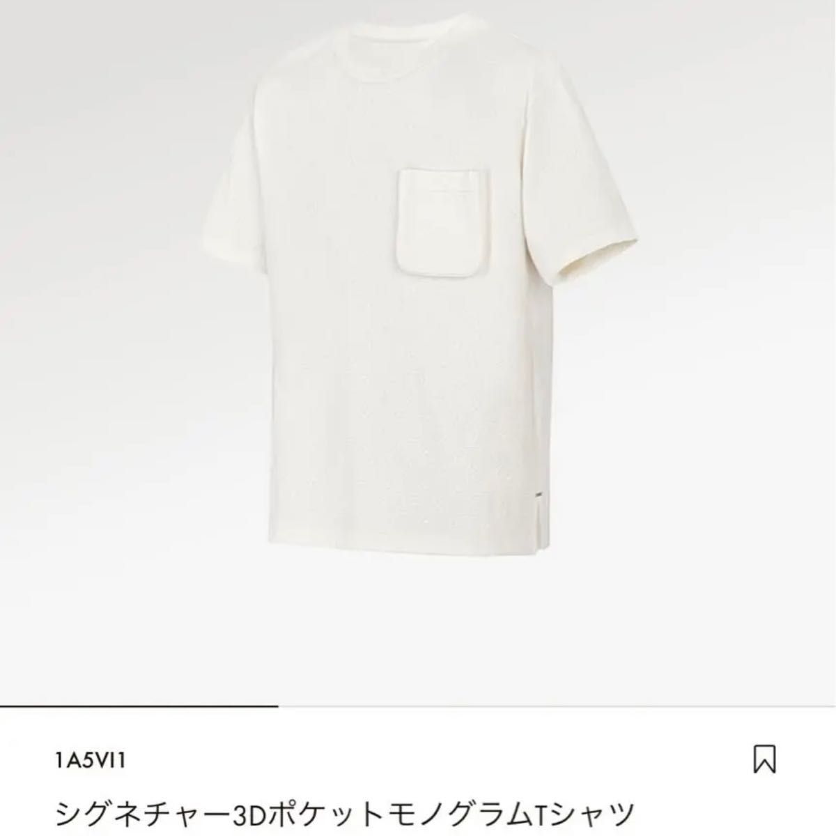 ルイヴィトン モノグラムシグネチャーTシャツ/カットソー 3Dポケット