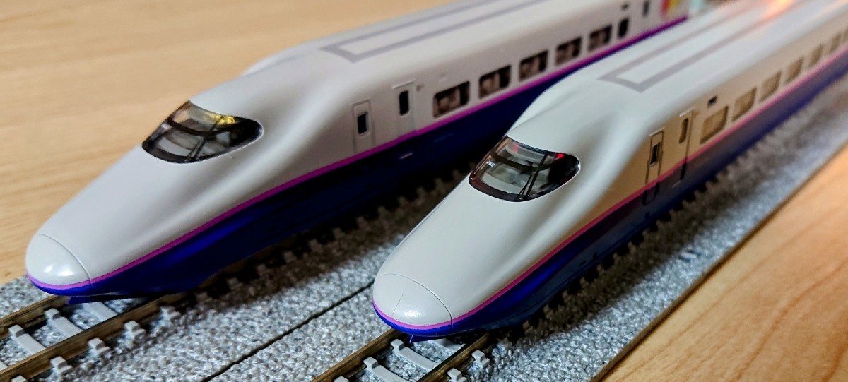 KATO 10-278/279 E2系1000番台 新幹線「はやて」 4両基本セット/6両