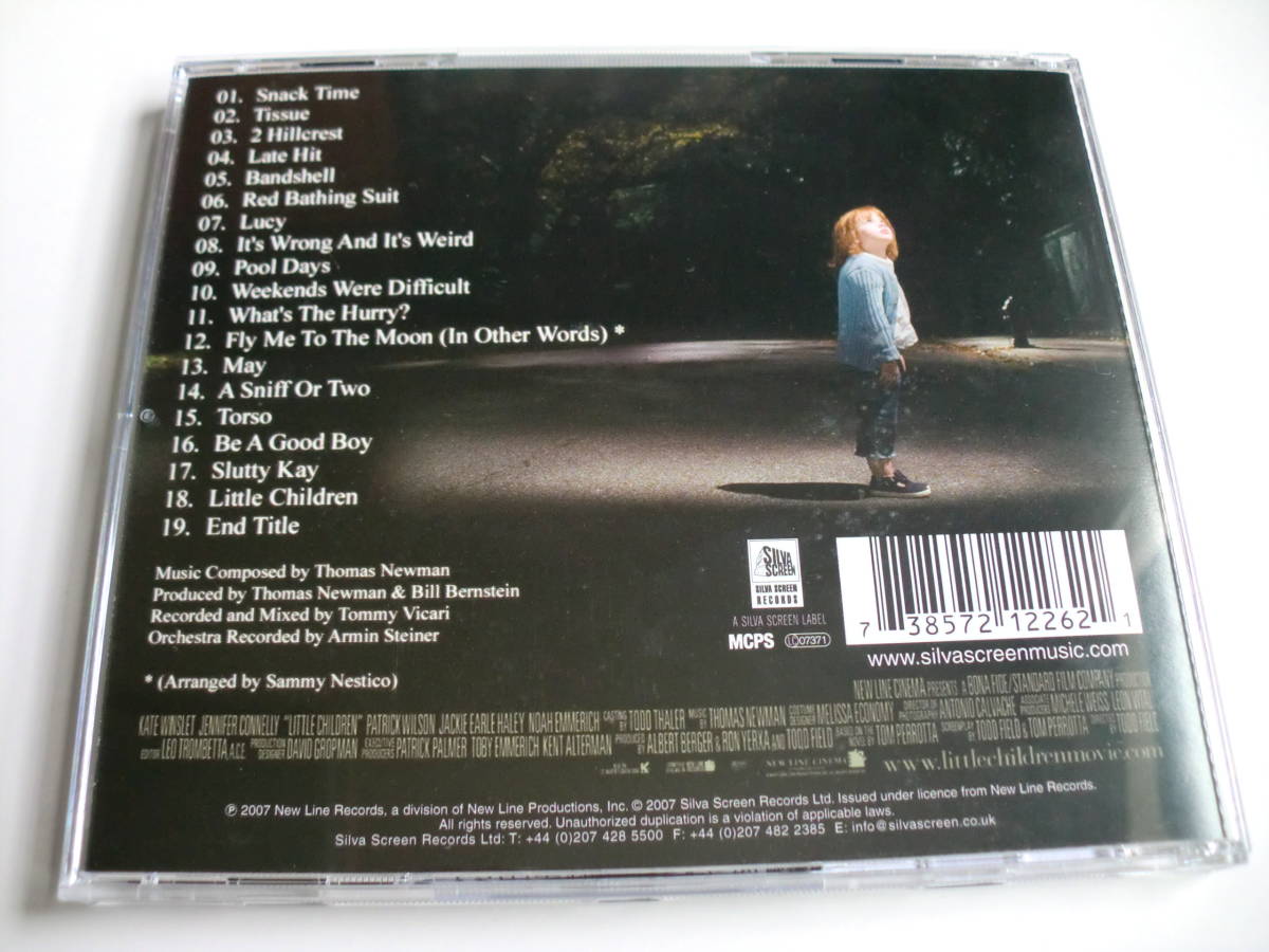 トーマス・ニューマン「リトル・チルドレン」OST　１９曲　輸入盤 _画像2