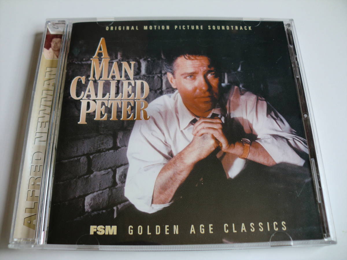 アルフレッド・ニューマン「A MAN CALLED PETER」OST　37曲　3000限定FSM輸入盤 _画像1