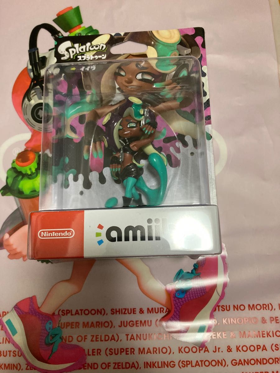 amiibo アミーボ スプラトゥーン イイダ ヘッドフォン