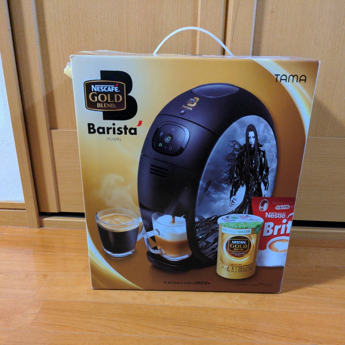 5100円 ☆新品☆限定品ネスカフェバリスタTAMA GACKTモデル 5100円 ☆新品☆限定品ネスカフェバリスタTAMA GACKTモデル