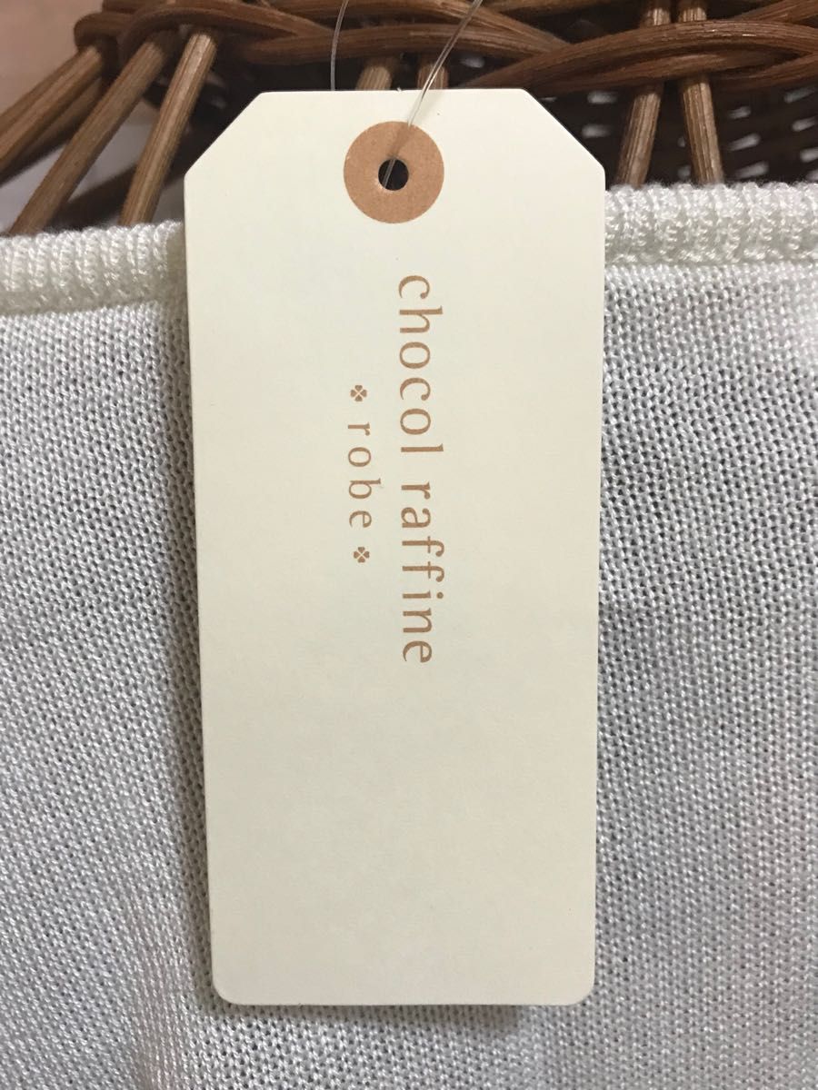 chocol raffine robe スキッパーニットプルオーバー