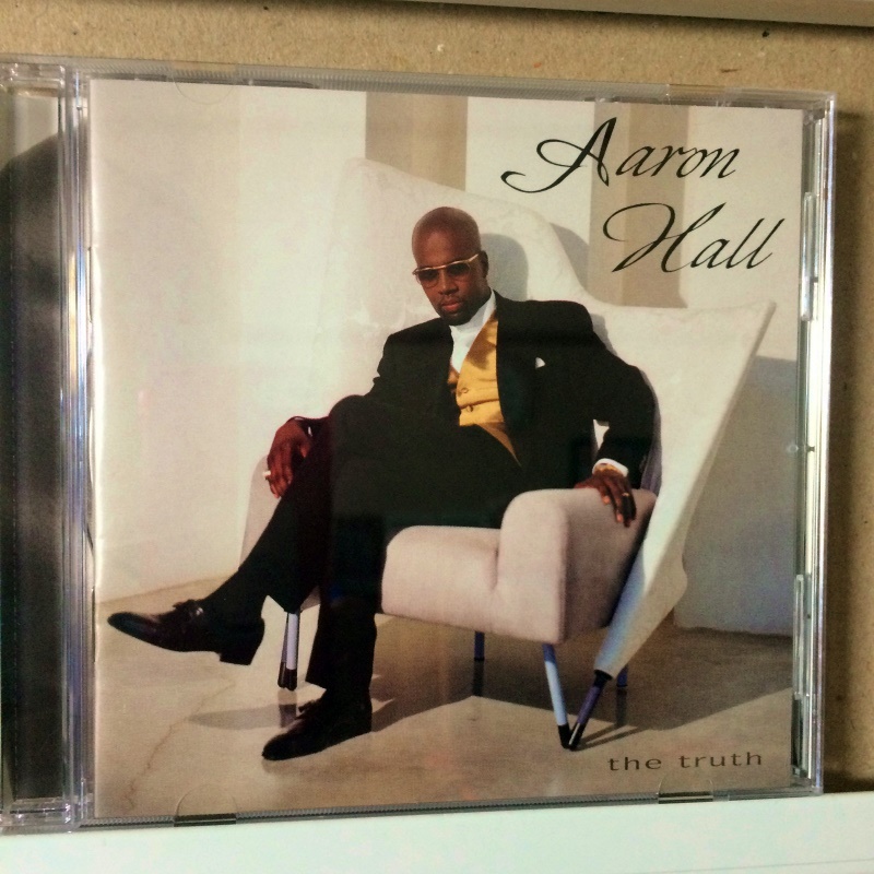 AARON HALL「the truth」＊Teddy Riley率いるR&BグループGuyの一員として活躍したAaron Hallのソロデビューアルバム_画像1