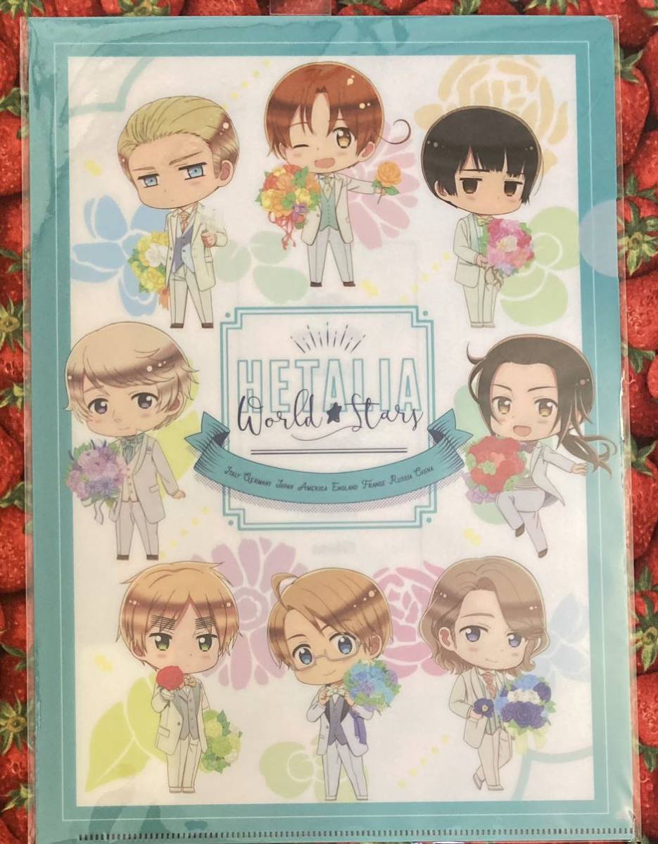  Hetalia World*Stars clear file Italy Japan Germany America England France Russia China tuxedo regular equipment 